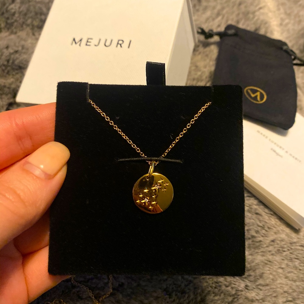 Mejuri Scorpio necklace